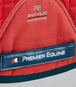 PREMIER EQUINE Close Contact Avrupa Pamuklu Eyer Altlığı - GP/Zıplama Kırmızı - Görsel 5
