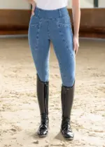 Maximilian Equestrian Pro Riding Leggings  Denim - Görsel 5