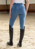 Maximilian Equestrian Pro Riding Leggings  Denim - Görsel 8