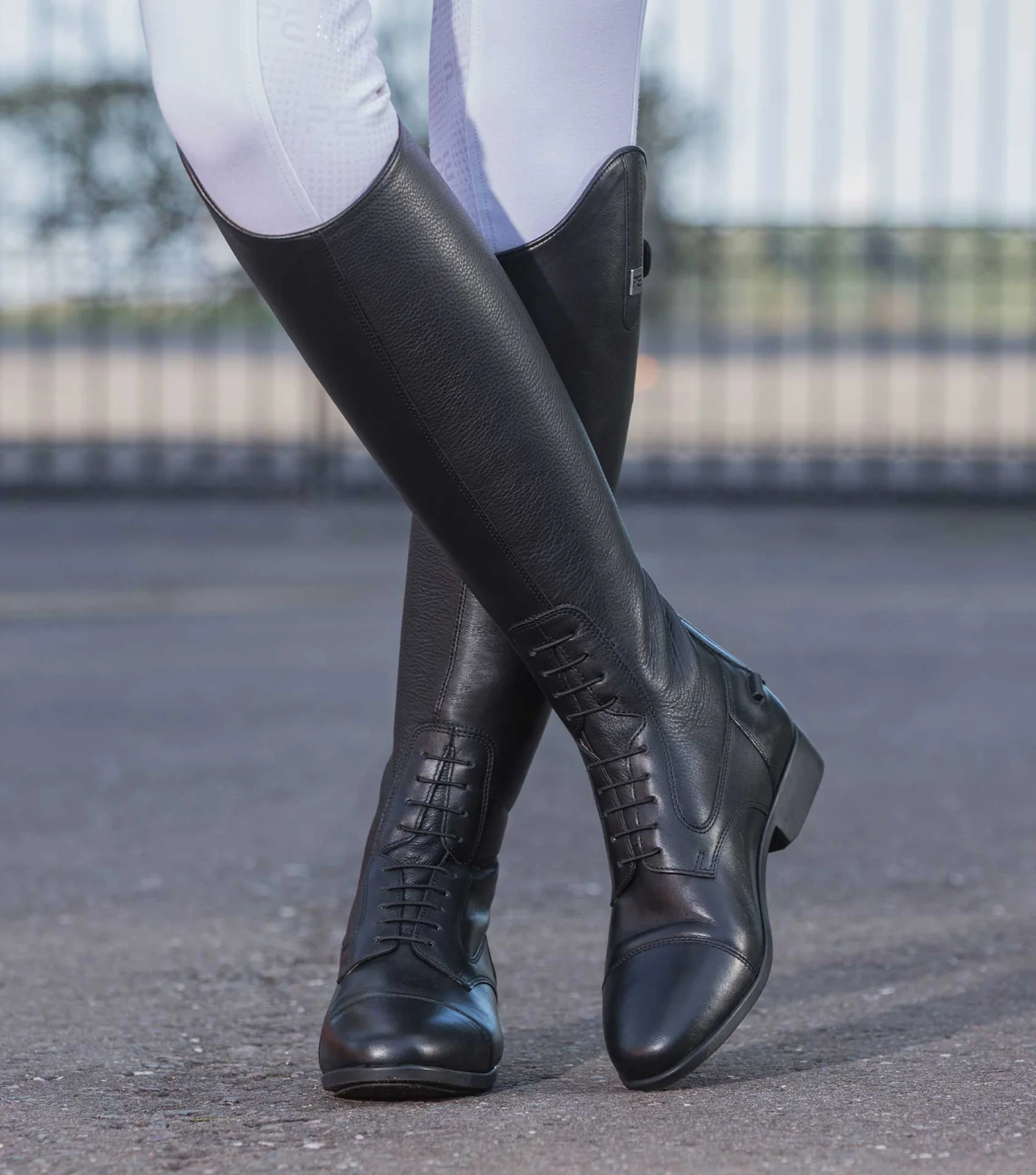 Calanthe-Tall-Boot-Black-6_fb1e9ec2-22db-406b-b27a-c807b5da1c0f_1600x PREMIER EQUINE Calanthe Bayan Deri Çizme 41 Numara - Görsel 1