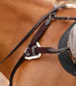 PREMIER EQUINE 5 Nokta Göğüs Zırhı Full Boy Kahve Rengi - Görsel 3
