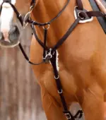PREMIER EQUINE 5 Nokta Göğüs Zırhı Full Boy Kahve Rengi - Görsel 4