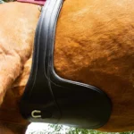 PREMIER EQUINE Anatomik Deri Kolon Kayışı Siyah