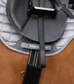 PREMIER EQUINE Anatomik Deri Kolon Kayışı Siyah - Görsel 4