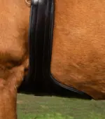PREMIER EQUINE Anatomik Deri Kolon Kayışı Kahverengi - Görsel 4