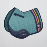 PREMIER EQUINE My Pony Jack Pamuklu GP/Jump Parıltılı Eyer Altlığı Turkuaz