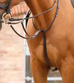 PREMIER EQUINE Ayarlanabilir Koşu Martingale Kahverengi