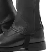 PREMIER EQUINE Loros Junior Deri Chaps 6-7 Yaş