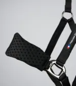 PREMIER EQUINE Necto 3D Mesh Yular ve Yular İpi Siyah - Görsel 3