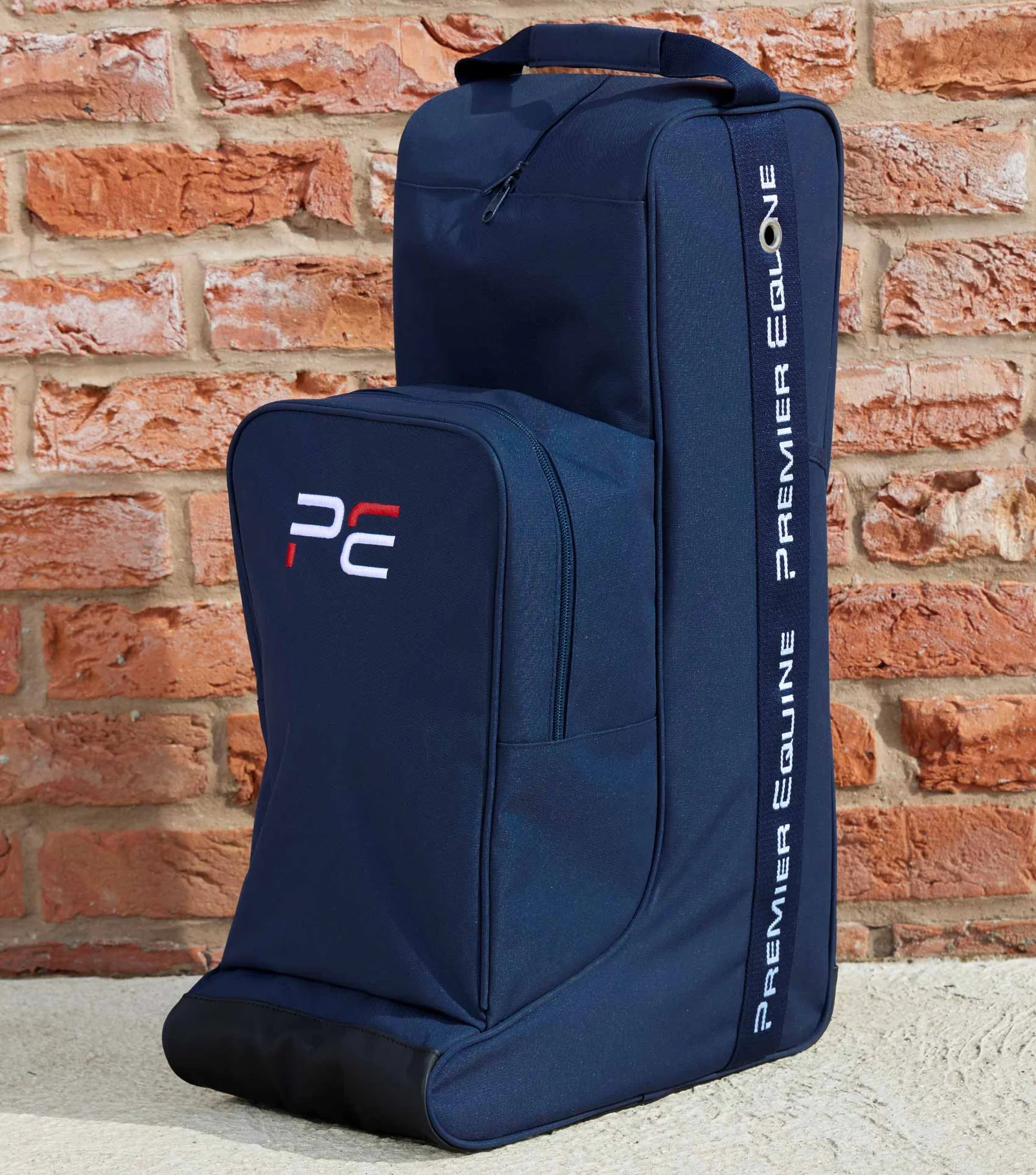 pe-team-tall-boot-bag-with-storage-navy-6_1600x PREMIER EQUINE PE Team Uzun Bot Çantası - Görsel 1