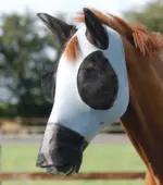 PREMIER EQUINE Comfort Tech Likralı Sinek Maskesi Xtra Gri - Görsel 5