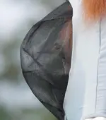 PREMIER EQUINE Comfort Tech Likralı Sinek Maskesi Xtra Gri - Görsel 3