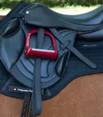 PREMIER EQUINE Alman Deri Anilin Üzengi Kayışı Siyah