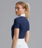PREMIER EQUINE Maria Diamanté Gösteri Gömleği - Lacivert - Görsel 5