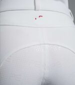PREMIER EQUINE Cassa Bayan Tam Koltuk Jel Yarışma Binicilik Pantolonu Beyaz - Görsel 4