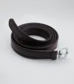 PREMIER EQUINE Floransa Üzengi Kayışı Deri -- Kahverengi - Görsel 3