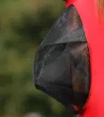 PREMIER EQUINE Comfort Tech Likralı Sinek Maskesi Xtra Kırmızı - Görsel 4
