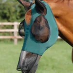 PREMIER EQUINE Comfort Tech Likralı Sinek Maskesi Xtra Yeşil