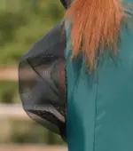 PREMIER EQUINE Comfort Tech Likralı Sinek Maskesi Xtra Yeşil - Görsel 4