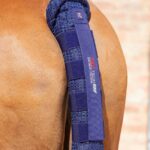 PREMIER EQUINE Waffle Kapitone Çift Kilitli Kuyruk Koruma Lacivert