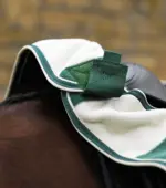 PREMIER EQUINE Vellus Egzersiz Blanketi -- Yeşil/Beyaz -- XL Beden - Görsel 2