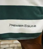 PREMIER EQUINE Vellus Egzersiz Blanketi -- Yeşil/Beyaz -- XL Beden - Görsel 3