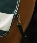 PREMIER EQUINE Vellus Egzersiz Blanketi -- Yeşil/Beyaz -- XL Beden - Görsel 4