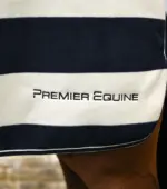 PREMIER EQUINE Vellus Egzersiz Blanketi -- Lacivert/Beyaz -- XL Beden - Görsel 3