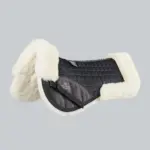 PREMIER EQUINE Merinos Yünlü - Yarım Ped Siyah/Doğal Yün -- Full Boy