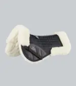 PREMIER EQUINE Merinos Yünlü - Yarım Ped Siyah/Doğal Yün -- Full Boy