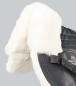 PREMIER EQUINE Merinos Yünlü - Yarım Ped Siyah/Doğal Yün -- Full Boy - Görsel 2