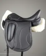 PREMIER EQUINE Merinos Yünlü - Yarım Ped Siyah/Doğal Yün -- Full Boy - Görsel 7