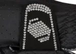 SAMSHIELD V-SKIN SWAROVSKI Binici Eldivenleri -- Siyah - Görsel 4