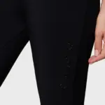 SAMSHIELD ADELE 2.0 SWAROVSKI Kadın Binici Pantolonu -- Siyah Knee Grip (Diz Jelli) - Görsel 3