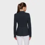 SAMSHIELD VICTORINE Kristal Swarovski Kadın Binici Ceketi -- Lacivert - Görsel 2
