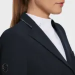 SAMSHIELD VICTORINE Kristal Swarovski Kadın Binici Ceketi -- Lacivert - Görsel 3