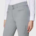 SAMSHIELD Clara Metal Dots Kadın Binici Pantolonu -- Nickel - Görsel 3
