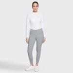 SAMSHIELD Clara Metal Dots Kadın Binici Pantolonu -- Nickel